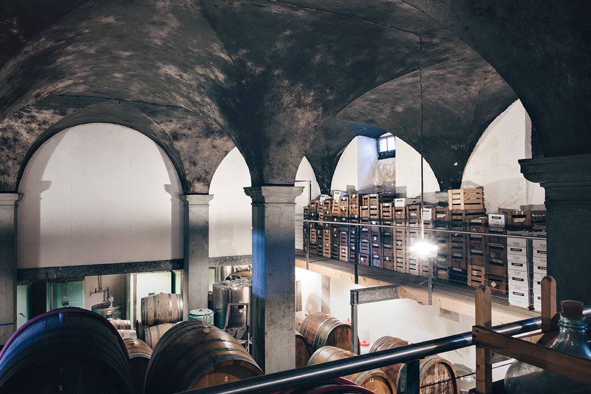 Der Keller des Weinguts Schipf ist 291 Jahre alt. 