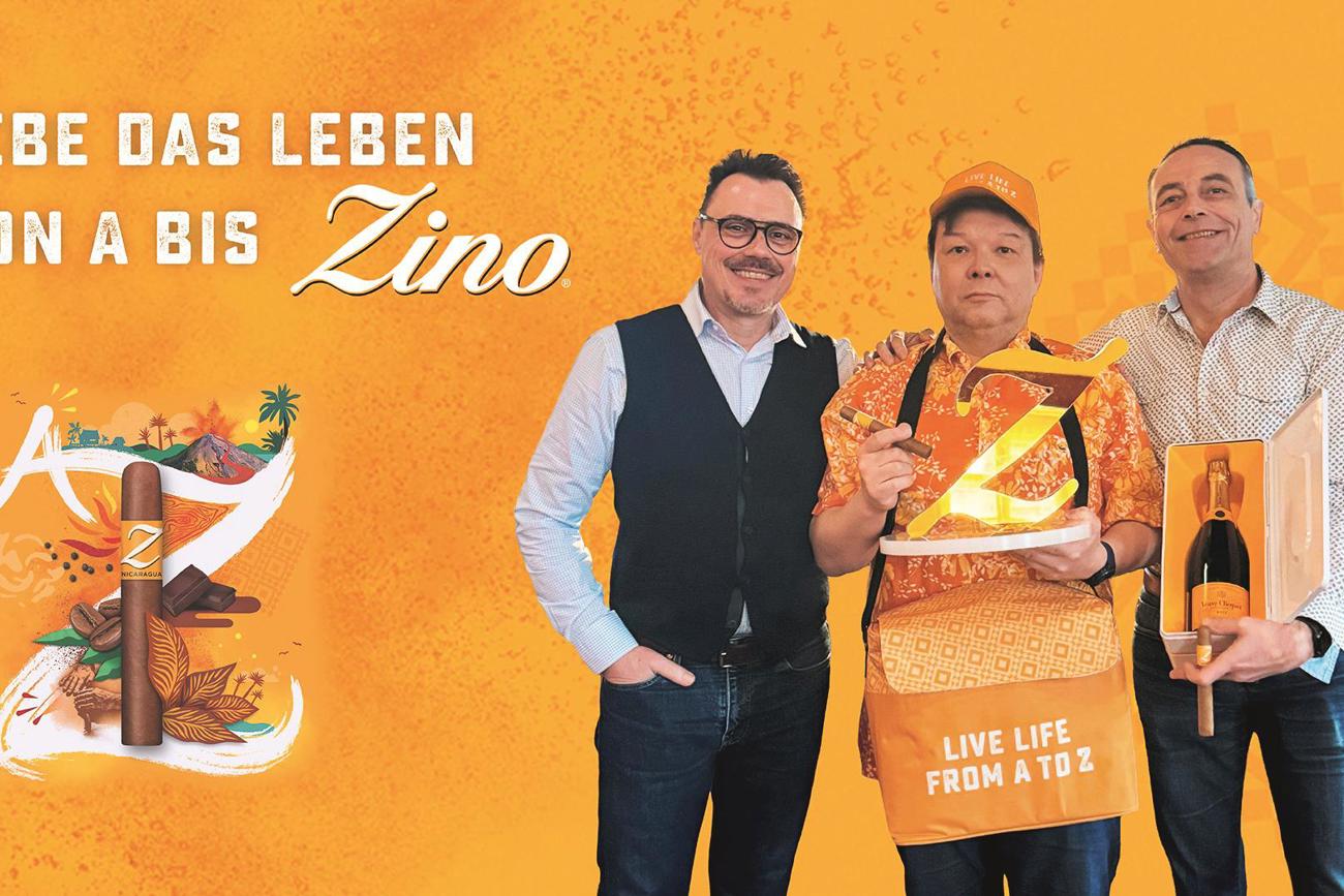 Verstehen sich: Enrico Gunde, Alex Münzhuber von der Genghis Khan SA und Michel Bambula von Oettinger Davidoff