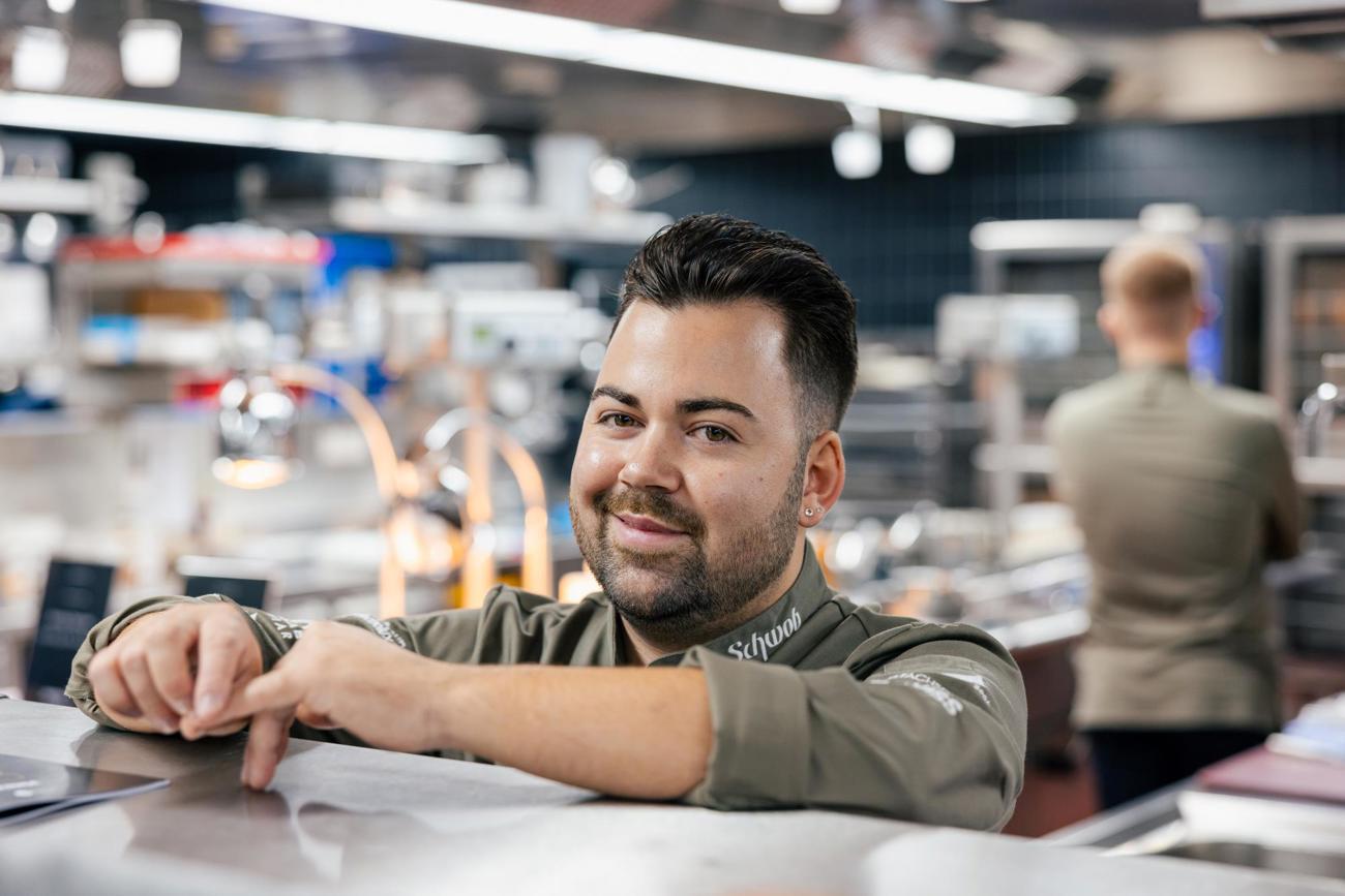 Sorgt für das kulinarische Wohl der Gäste: Spitzenkoch Dominik Altorfer  Sorgt für das kulinarische Wohl der Gäste: Spitzenkoch Dominik Altorfer