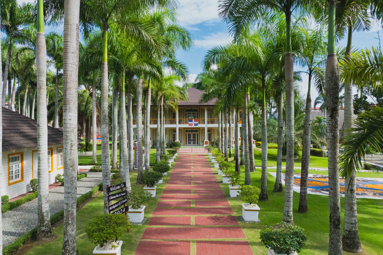 Das legendäre Château Fuente in der Region Bonao